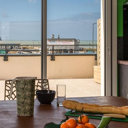 Babord, Appt Avec Terrasse Et Vue Mer Saint-Côme-de-Fresné Buitenkant foto